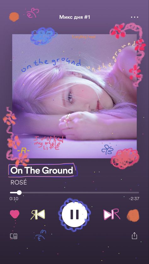 #roseblackpink #spotifyaesthetic #spotifyedit #ontheground #coretspotify Spotify Edit Coret, K-pop Music, 90's Love Nct, Spotify Edit, Spotify Screenshot, Music Doodle, Aesthetic Spotify, Spotify Aesthetic, Not Musik