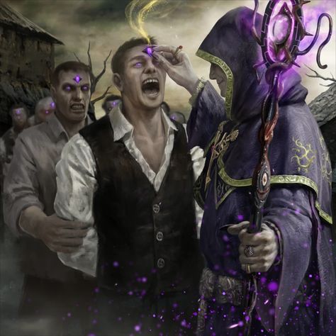 Rite of Mind Control (MOR 056) | TEPPEN Wiki | Fandom Evil Wizard Art, Ancient Wizard, Evil Magician, Resident Evil Art, Resident Evil Movie, Evil Wizard, Joker Poster, Dark Wizard, Resident Evil Biohazard