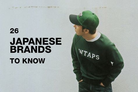 We've rounded up a comprehensive list of the 26 best Japanese brands you need to know, some of which are widely-known and others more obscure. Japanese Brands Fashion, Japanese Fashion Brands, Fashion Principles, Japanese Streetwear Mens, Neighborhood Clothing, Japanese Street Fashion Men, Japanese Clothing Brands, Japanese Mens Fashion, Clothes Brands