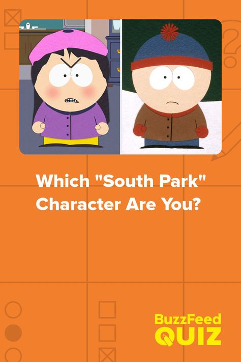 Take This "South Park" Personality Quiz To Find Out Which Character You Are South Park Personality Types, Drawing South Park Characters, South Park Character Bingo, South Park Bitmoji, Which Omori Character Are You, South Park Zodiac Signs, Which South Park Character Are You, South Park Quiz, South Park Characters Names