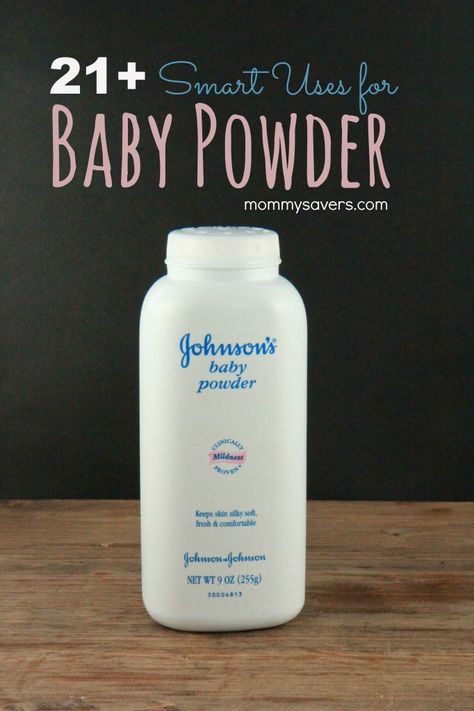 21 Clever Uses for Baby Powder...I already do a lot of these. The baby powder before mascara really works! Baby Powder Uses, Homemade Dry Shampoo, 1000 Lifehacks, Smart Ideas, How To Apply Mascara, Homemade Remedies, Baby Powder, Baby Oil, Dry Shampoo