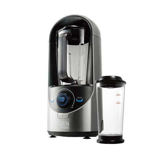 Pado Ozen 310 Vacuum Blender, Countertop Kitchen Blender for Nutrient Dense Smoothie Blends That Don't Separate, Plus Extra Vacuum Storage Container-Silver Kitchen Blender, Nutrient Dense Smoothie, Kitchenware Design, Kitchen Blenders, Vacuum Storage, Portable Blender, Nutrient Dense, Consumer Products, Small Appliances