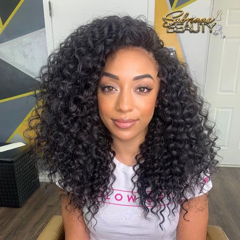 Bohemian Curls Weave Hairstyles, Curly Sew In Weave, Braid Bob, Curly Hair Sew In, Curly Sew In, Crochet Curls, Crochet Styles, Curly Crochet Hair Styles, Beautiful Black Hair