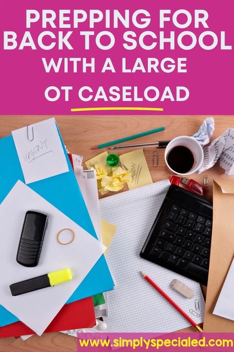 As a school occupational therapist, preparing for your workload during the back to school season is important. I’m sharing my best tips to help occupational therapists in schools. Being an OT in schools, organizing and decorating your space is important. Remember to send teacher welcome letters to your students and families. School based occupational therapy documentation needs to be reviewed like IEPs, caseload lists, compliance lists, and much more. Check out how to prep for back to school! Kindergarten Occupational Therapy Activities, Occupational Therapy School Based Ideas, Occupational Therapy School Based, School Based Occupational Therapy Ideas, Occupational Therapy Documentation, Occupational Therapy Classroom, School Occupational Therapy, School Based Occupational Therapy, Prep For Back To School
