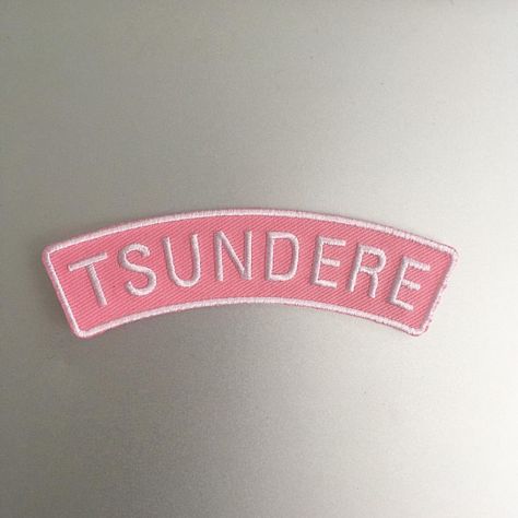 151 Likes, 4 Comments - C E N T R A L x D O G M A (@centralxdogma) on Instagram: “Tsundere. Available in both pink and black. #tsundere #anime #patchgame” Tsundere Girl, Slice Of Life Anime, Little Misfortune, Monster Prom, Literature Club, Blink Of An Eye, The Amazing World Of Gumball, Rwby, The Villain