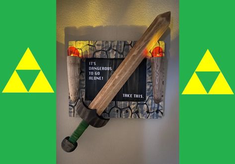 Zelda Key Holder : 6 Steps (with Pictures) - Instructables Bench Sander, Side By Side Pictures, Dark Cave, Forstner Bit, Coping Saw, Nerd Crafts, Girl Crafts, Drill Press, Rotary Tool