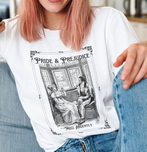 Most Ardently, Soul Artists, Pride Prejudice, Classy Girl, Print Ideas, Tshirt Ideas, Autumn Outfits, T Shirt Diy, Pride And Prejudice