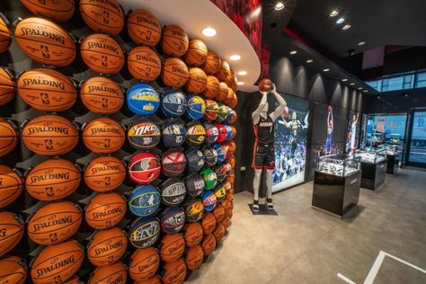 Tissot NBA Store - HSQ - New York, NY New York Basketball, Basketball Shop, Sport Bar, Nba Store, Nba Sports, Nba, Basketball, I Hope, New York