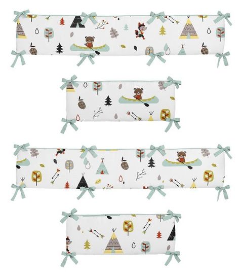 Crib Bumper Tutorial, Baby Cot Bumper, Vintage Crib, Crib Bumpers, Bumper Pads For Cribs, Baby Crib Bumpers, Baby Bumper, Diy Crib, Cot Bumper