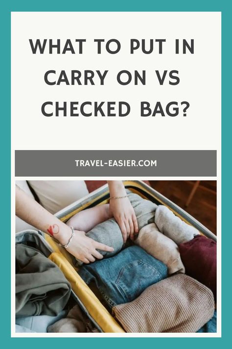 [object Object] What To Put In A Carry On, Checked Bag Packing List, How To Pack Checked Luggage, Packing Shoes, Carryon Bag, Carry On Packing, Checked Baggage, Packing Luggage, Carry On Bag Essentials