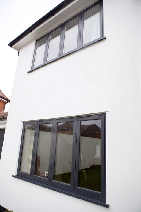 Dark Grey Windows, Black Pvc Windows, Anthracite Windows, Black Casement Windows, Flush Casement Windows, Black Upvc Windows, Grey Upvc Windows, Anthracite Grey Windows, Casement Windows Exterior