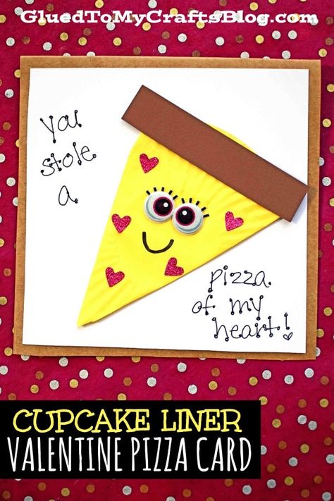 4h Crafts, Pizza Card, Valentine Pizza, Valentines Classroom, Valentine Card Crafts, September School, Valentines Day Cards Handmade, Homemade Valentines Day Cards, Teaching Class