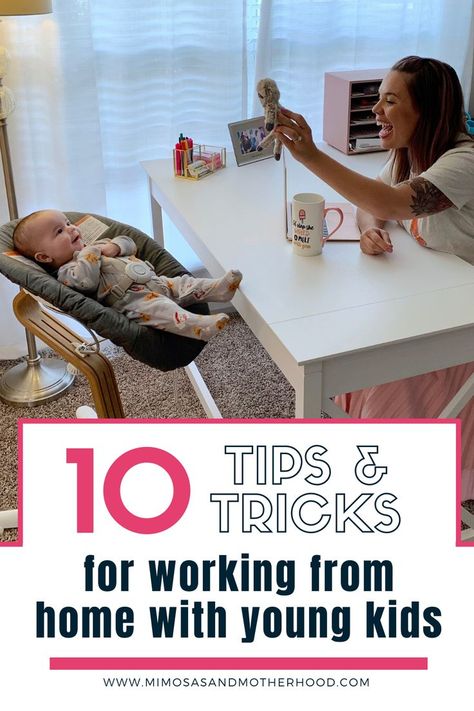 Working From Home With Baby, Work From Home With Newborn, Work From Home Productivity, Work From Home With Baby, Effortless Lifestyle, Wfh Mom, Busy Mom Planner, Working From Home With Kids, Working Mom Routine