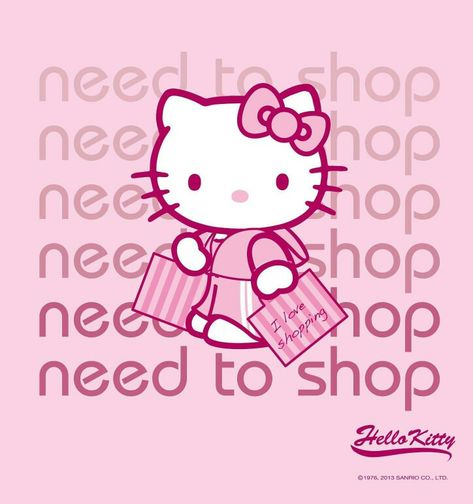 Hello Kitty Shopping, Valentines Wallpaper Iphone, Hello Kitty Shop, Hello Kitty Imagenes, Hello Kitty House, Kitty Images, Hello Kitty Drawing, Hello Kitty Cartoon, Hello Kitty Art