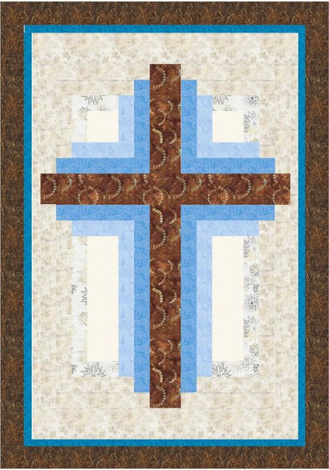 Free Patterns Cross Quilt Pattern Christian, God And Country Quilt Pattern, Cross Mug Rug Free Pattern, Cross Quilt Blocks, Quilts With Crosses Free Pattern, Prayer Quilt Patterns Free, Quilted Wall Hangings Patterns Free, Cross Quilt Pattern Free, Cross Quilt Pattern