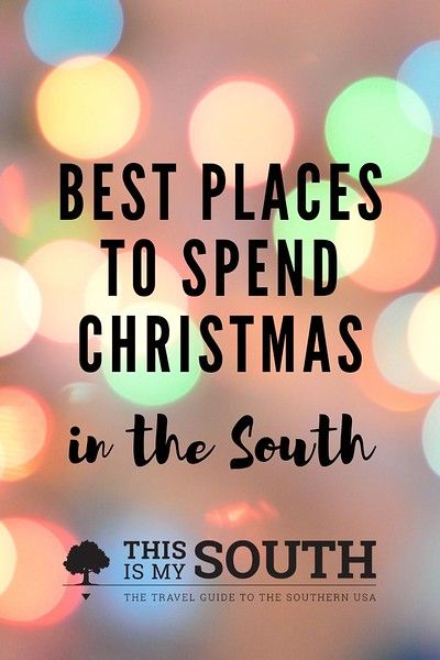 If you’re looking for a unique way to spend the holidays, the south has plenty to offer those who want to celebrate the season. This guide from This Is My South will make sure you know exactly where the holiday magic happens in the South! While you can find light displays, tree lightings and ice skatings in most major cities, these experiences are more unique to their respective locations. #christmas #travel #travelguide #holidaytravel Christmas In The South, Polar Express Train Ride, Polar Express Train, Girls Weekend Getaway, Southern Travel, Southern Christmas, Girlfriends Getaway, Bucket List Vacations, Midwest Travel