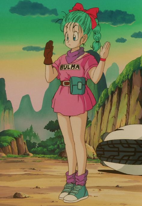 Bulma? Bulma Cosplay, Dragon Balls, Dragon Ball Wallpapers, Old Anime, Dragon Ball Gt, 90s Anime, Anime Dragon Ball, Green Hair, Cosplay Ideas