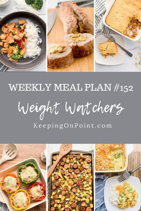 Ww Meal Plan, Chicken Divan Casserole, Weight Watchers Menu, Keeping On Point, Weight Watchers Plan, Easy Stuffed Peppers, Weight Watchers Tips, Weight Watchers Meal Plans, Weight Watcher Dinners