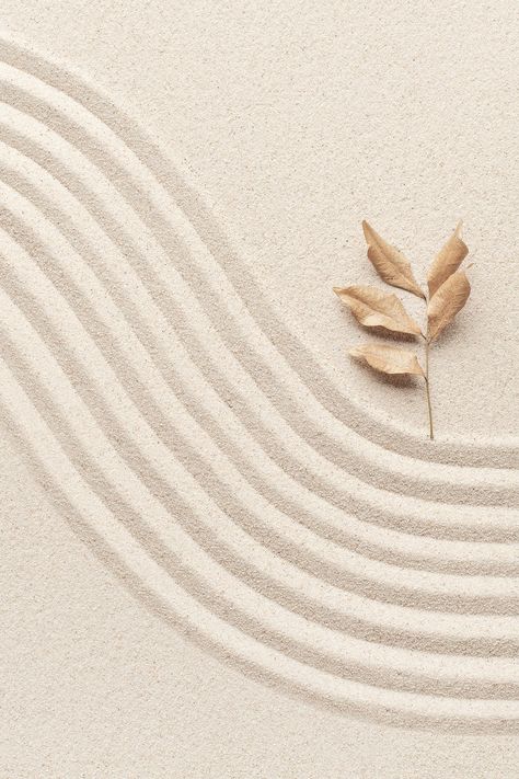 Zen Sand Art, Zen Images Nature Serenity, Zen Garden Sand, Zen Sand, Zen Wallpaper, Sand Background, Boho Background, Japanese Zen Garden, Sand Textures