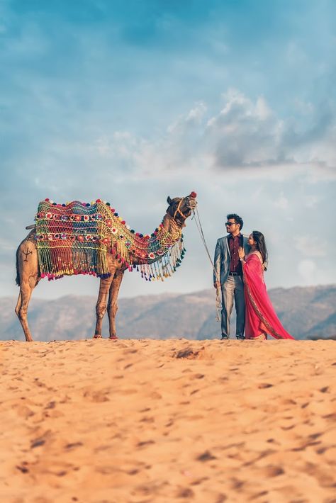 undefined Jaisalmer Photography Poses Couple, Udaipur Prewedding Photography, Jesalmer Photography, Desert Photoshoot Ideas Couple, Jaisalmer Photography Poses, Photoshoot In Rajasthan, Desert Photography Ideas, Jaisalmer Photography, Rajasthan Photo