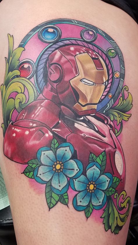 Finally getting around to posting my Iron Man tattoo. Done by Walter Frank at Revolt Tattoo Las Vegas NV Iron Man Tattoos, Ironman Tattoo, Man Tattoos, Iron Man Tattoo, Avengers Tattoo, Man Tattoo, Marvel Tattoos, Spider Tattoo, R Tattoo