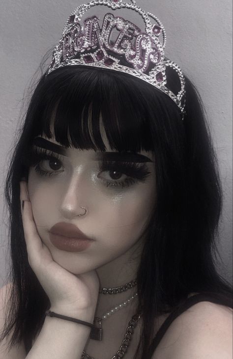 E Girl Makeup, Swag Makeup, Alternative Makeup, Glam Makeup Look, Emo Makeup, Edgy Makeup, Goth Makeup, Grunge Goth, Grunge Girl