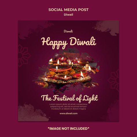 Diwali social media post | Premium Psd #Freepik #psd #diwali Diwali Social Media Post, Diwali Poster, Festival Lights, Happy Diwali, Free Videos, Social Media Template, Vector Photo, Media Post, Diwali