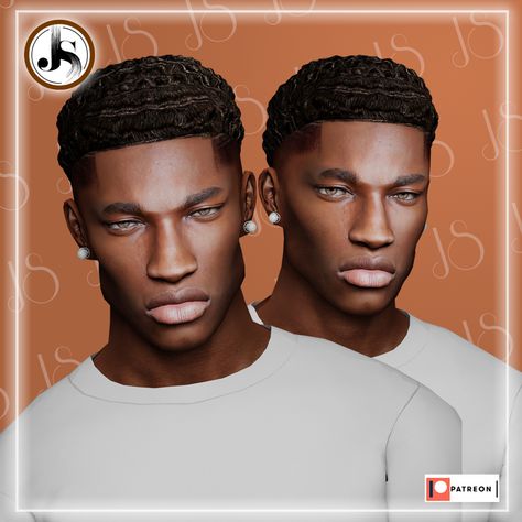 January Day 16 | Patreon Sims 4 Male Nose Presets, Sims 4 Cc Skin Overlays Male, Sims4 Male Skin, Sims 4 Black Male Hair, Sims4 Hair Cc, Black Sims, Cc Skin, Black And White Wedding Theme, Retro Wallpaper Iphone