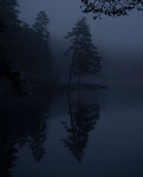 Blue Hour Rain, Rainy Gloomy Aesthetic, Muted Blue Aesthetic, Dark Gloomy Aesthetic, Lyla Core, Gloomy Aesthetic, Gothic Landscape, Dark Naturalism, Blue Aesthetic Dark