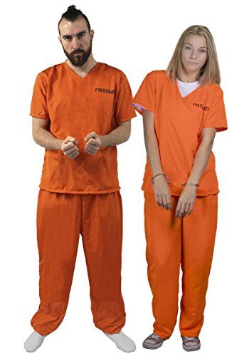 UNISEX ORANGE PRISONER CONVICT INCLUDING HANDCUFFS FANCY ... https://www.amazon.co.uk/dp/B016QCDOVW/ref=cm_sw_r_pi_dp_x_Q0yeAbC9HEPZB Prisoners Costume, Orange Prisoner, Orange Trousers, Prisoner Costume, Amy Santiago, Orange Jumpsuit, Dress Amazon, Sports Shorts Women, Halloween Fancy Dress