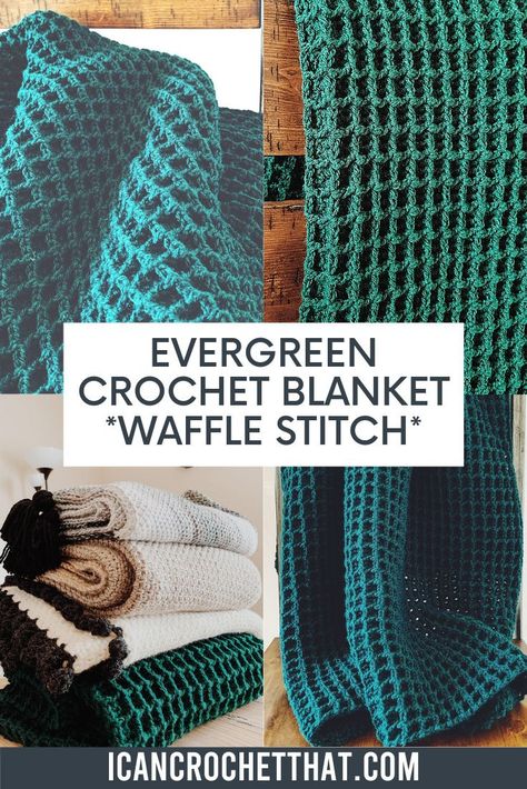 Waffle Stitch Crochet Blanket, Crochet Waffle Stitch Blanket, Waffle Stitch Blanket, Waffle Stitch Crochet, Quick Crochet Blanket, Crochet Waffle, Textured Blanket, Crochet Waffle Stitch, Modern Crochet Blanket