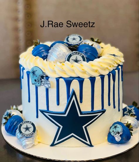 Dallas Cowboy Wedding Cake, Justin Jefferson Birthday Cake, Cowboy Cakes For Men, Cowboys Cake For Men, Cowboys Birthday Cake, Dallas Cowboys Birthday Cake, Dallas Cowboys Birthday Party, Cowboy Wedding Cakes, Cowboys Cake