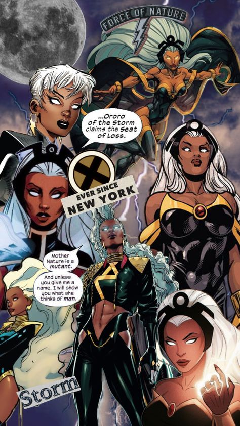 #storm #xmen #xmenstorm #xmencomics #stormxmen #ororomunroe #xmen97 #marvel #marvelcomics #marvelwomen X-men Wallpaper, Storm Comic, Storm Xmen, Black Love Artwork, X Men Comics, Storm Marvel, Horror Halloween Costumes, Marvel Character Design, Xmen Art