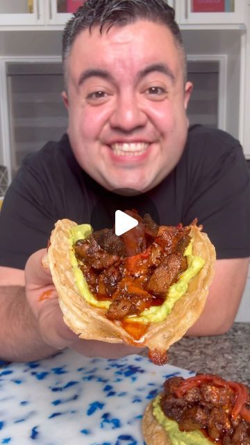 Alfredo Garcia on Instagram: "Loaded Quesadilla Tacos 🌮 #freddsters #letsmakeit #tacos #quesadilla #taco #steak #guacamole #recipe #cooking #foodie #mexican" Taco Bell Steak Quesadilla Recipe, Loaded Quesadilla, Quesadilla Tacos, Quesadilla Taco, Steak Quesadilla Recipe, Steak Quesadilla Recipes, Mexican Steak, Steak Quesadilla, Alfredo Garcia