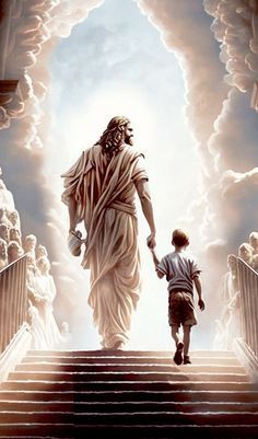 Give God The Glory, Bible Meaning, The Gates Of Heaven, Jesus Love Images, Gates Of Heaven, Jesus Christ Painting, Jesus Artwork, Jesus Christ Artwork, Pictures Of Christ