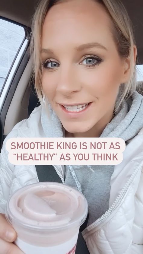 lysbabe1 on Instagram: A macro friendly go to SMOOTHIE KING order for fat loss 🙌🏼 Stop ordering off the menu and start customizing your own for over 40grams of… Best Smoothie King Orders, Smoothie King Orders, Smoothie King, Best Smoothie, Good Smoothies, The Menu, Fat Loss, Instagram A, Smoothie