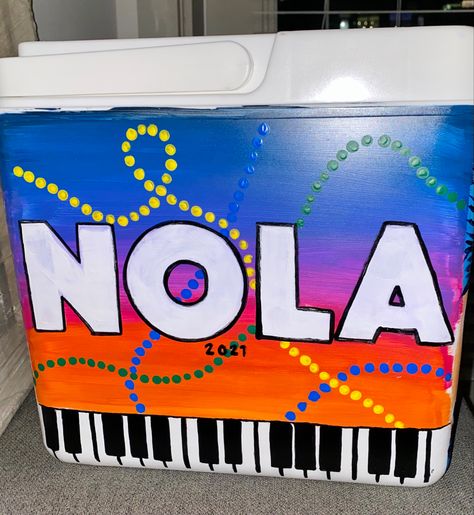 New Orleans Fraternity Cooler, New Orleans Cooler Formal, New Orleans Formal Cooler, Frat Coolers Formal Pike, Nola Cooler Painting, Frat Coolers Formal Nola, New Orleans Frat Cooler, Frat Coolers Nola, New Orleans Cooler