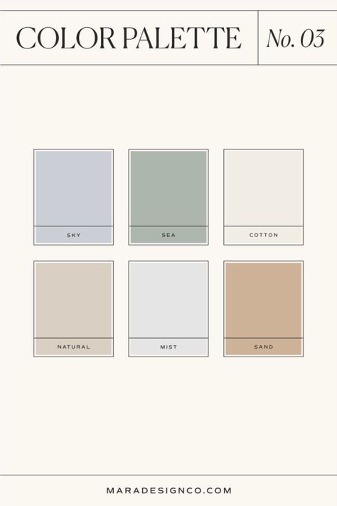 Color Palette No. 03 - MARA Neutral Aesthetic Home, Color Palette Website, Color Palette Pantone, Color Palette Beige, Palette Beige, Coast Dresses, Palettes Color, Noir Design, Beige Color Palette