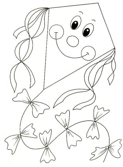 Moving Toys, Kites Craft, Flying Kite, Autumn Crafts, Christmas Coloring Pages, Autumn Activities, Preschool Art, Grade 2, Coloring Pictures