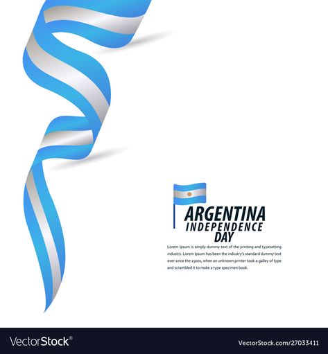 Argentina Independence Day, Benjamin Lacombe, Independence Day Celebration, Ribbon Png, Ribbon Banner, Banner Vector, Single Image, Independence Day, Vector Art