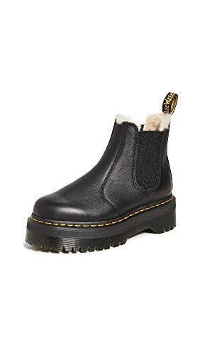 Deal of the day: Dr. Martens Women's 2976 Quad FL Boots Dr Martens 2976 Quad, Dr Martens 2976, Harajuku Aesthetic, Foot Injury, Long Coat Jacket, Winter Boho, Vintage Streetwear, Shoulder Tote, Dr. Martens