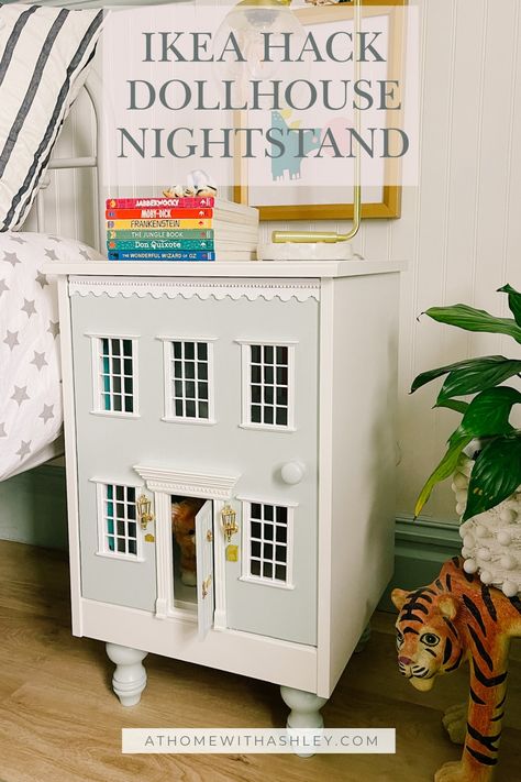 Dollhouse Nightstand, Girl’s Room, Big Girl Rooms, Diy Interior, Diy Dollhouse, Kid Spaces, Ikea Hack, My New Room, House Inspiration