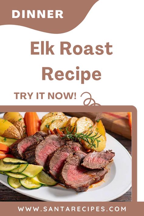 If you're looking for a flavorful and tender roast recipe, then this elk roast recipe is a perfect choice. elk is a great alternative to beef when ... Elk Roast Recipe Oven, Elk Roast Recipe, Cross Rib Roast, Blade Roast, Elk Recipes, Popular Side Dishes, Crockpot Roast, Round Roast, Roast Recipe