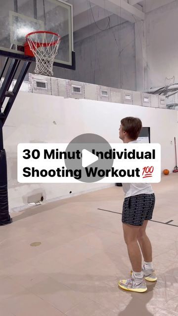 John Hansberry on Instagram: "30 Minute Shooting Workout💯 try this workout next time you’re in the gym by yourself🏀✅" In The Gym, 30 Minutes, The Gym, Basketball, Gym, On Instagram, Instagram