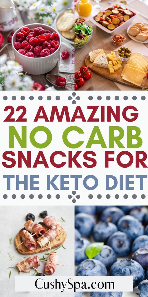 Try one of these no carb snacks when you want to get into ketosis. These are the perfect keto snacks when you want a healthy no carb snack on the keto diet. No Carb Foods, No Carb Snacks, Low Salt Diet, Best Healthy Diet, Best Diet Foods, No Carb Recipes, Carb Snacks, Ketogenic Diet Meal Plan, Carb Foods