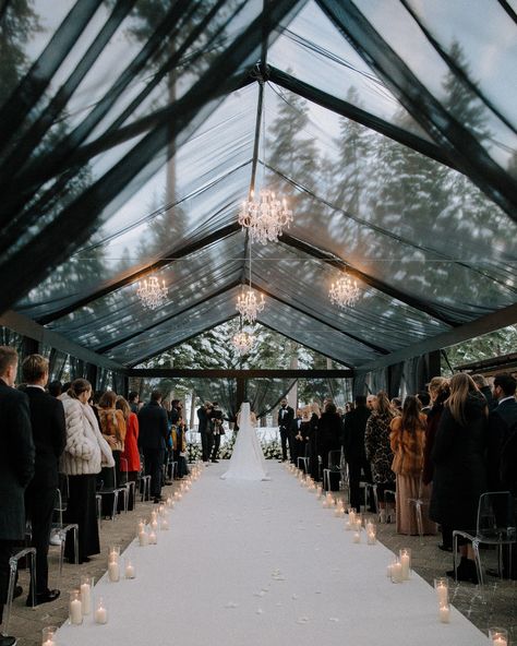 Discover why Hensley Event Resources is California’s leading tenting company! Our stunning black tent, showcased at the Lake Tahoe Ritz Carlton for an unforgettable wedding ceremony, sets the perfect scene. Make your event as iconic as this! #HensleyEventResources #CaliforniaWeddings #LakeTahoeWeddings #EventTenting #event #eventdesign #weddingphotography #glasshouse #weddingplanner #eventplanner #eventdecor #architecture #sanfrancisco #snow #laketahoe #ritzcarlton #blackandwhite Planning... Wedding Ceremony In Tent, Black Tent Wedding, Tent Wedding Ceremony, Clear Tent, Lake Tahoe Weddings, Event Tent, Ceremony Inspiration, Tent Wedding, At The Lake