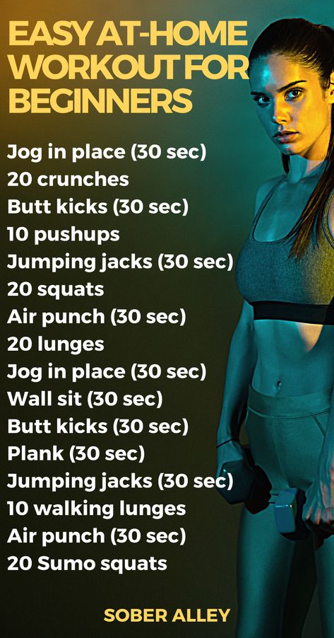 Beginner Workout At Home, Easy At Home Workouts, At Home Workout, Beginner Workout, Losing 10 Pounds, Lose 50 Pounds, Home Workout, Weights Workout, Workout For Beginners