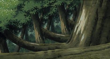 Bosque de la Muerte Naruto by lwisf3rxd on DeviantArt Konoha Naruto, Background Anime, Gif Background, Anime Places, Doll Scenes, Scene Background, Forest Background, Scenery Background, Anime Collection