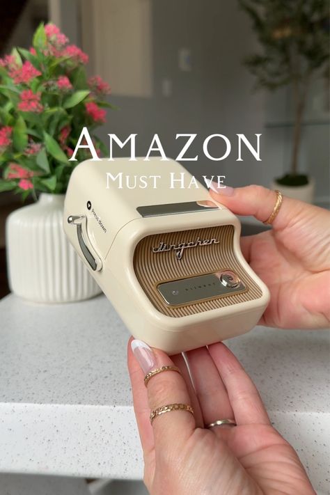 NIIMBOT B21 Label Maker, Thermal … curated on LTK Label Maker Aesthetic, Maker Aesthetic, Niimbot B21, Sweet Banana Peppers, Banana Peppers, Label Maker, Peppers