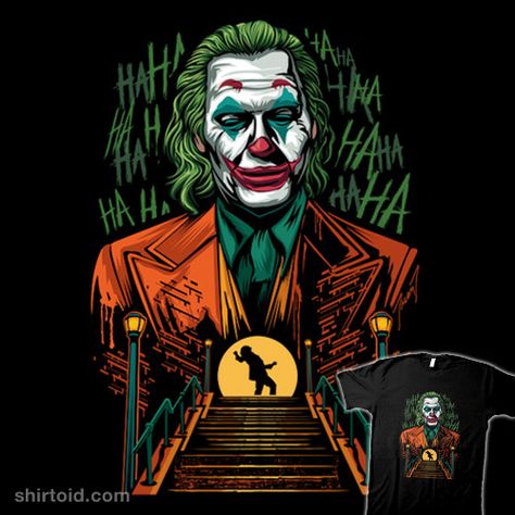 The Joker Reborn | Shirtoid #alienbiker23 #comic #comics #dccomics #film #gothamcity #movies #supervillain #thejoker Gotham Memes, Batman Joker Wallpaper, Joker Movie, Joker Drawings, Good Knight, Joker Images, Joker Hd Wallpaper, Joker Poster, Gotham Batman